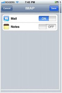 iPhone IMAP Setup Guide